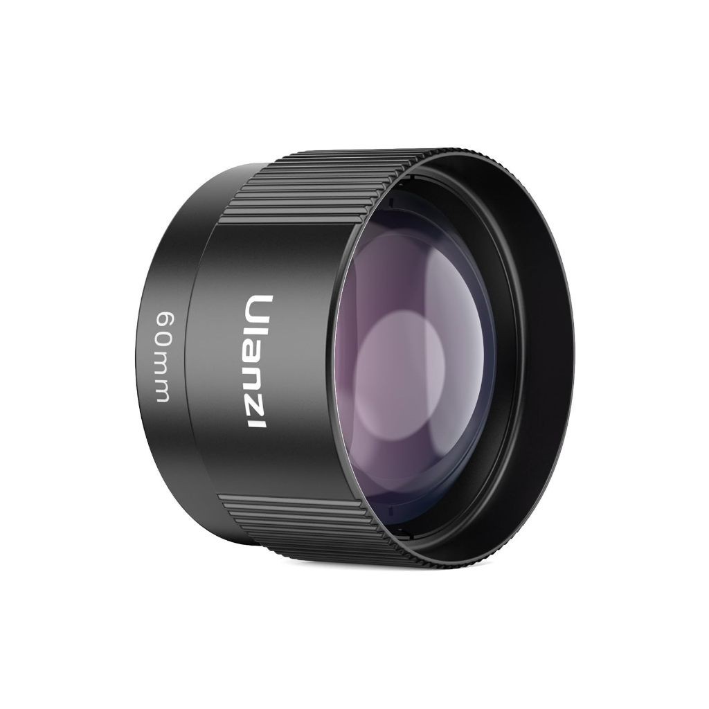 ULANZI CL-006 Teleobjetiva para Celular 60mm HD - Rosca 17mm, 2.5x Compatível com Apple/Samsung