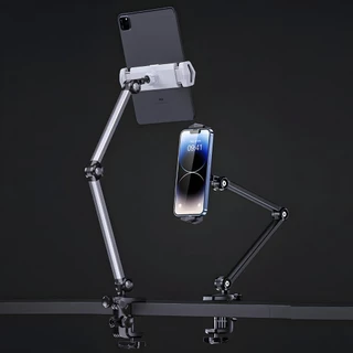 Suporte de mesa com braço flexível para tablet/iPad suporte ajustável em 360°