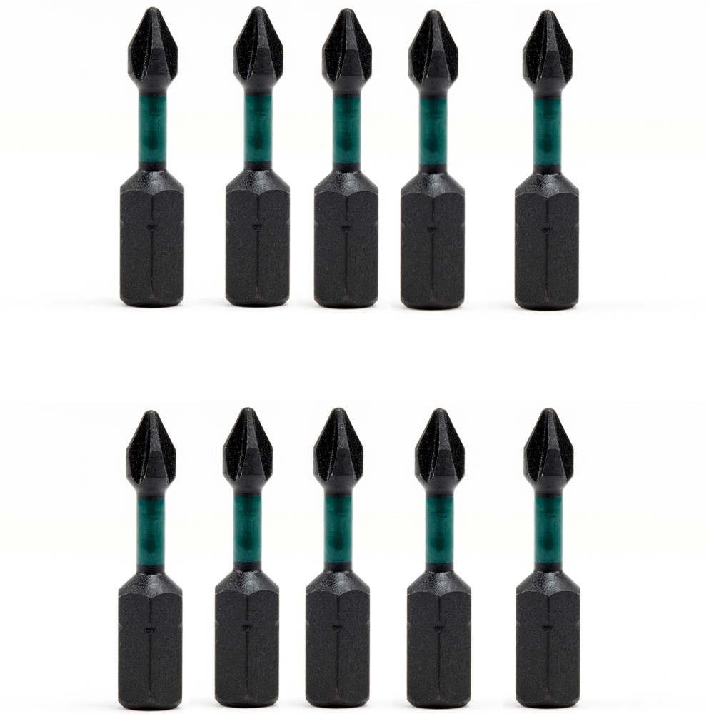 Jogo de bits de impacto philips Ph3 x 29mm encaixe 1/4