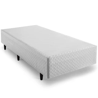 Box Solteiro Herval Idea, Jacquard Branco, 39x88x188 cm em Oferta na Shopee