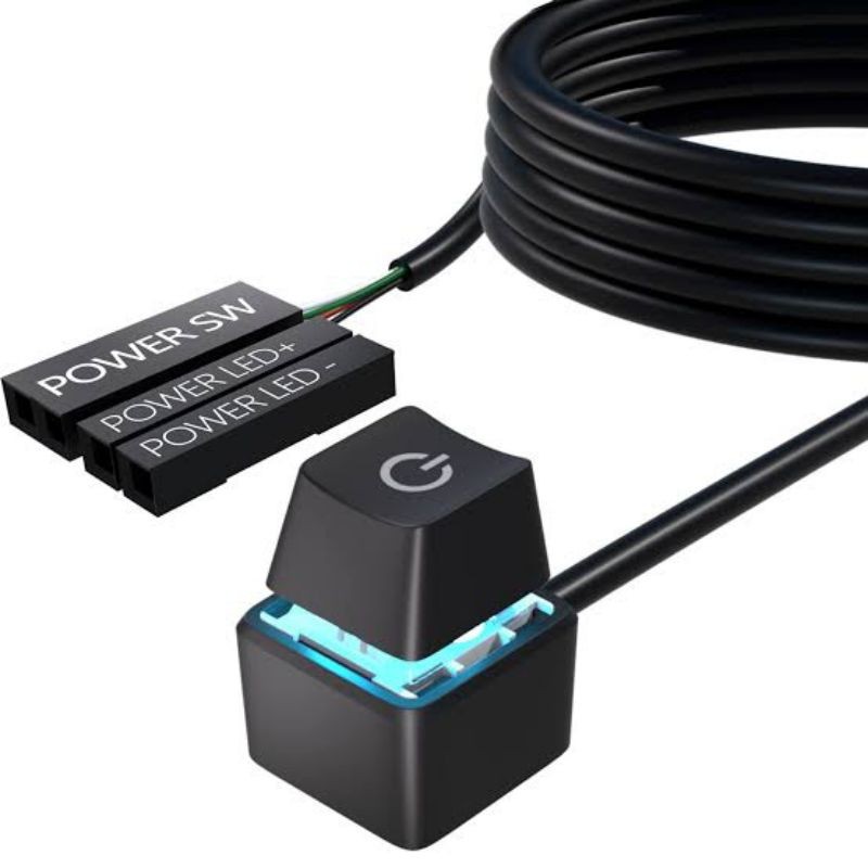 Botão Power PC On Off Liga Desliga | Shopee Brasil
