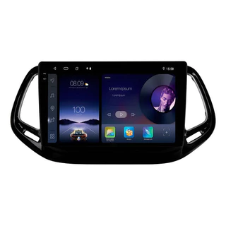Multimídia Adak Iplay G2 Jeep Compass 2016 A 2021 64gb Carplay Android Gps Bluetooth Qled 10p