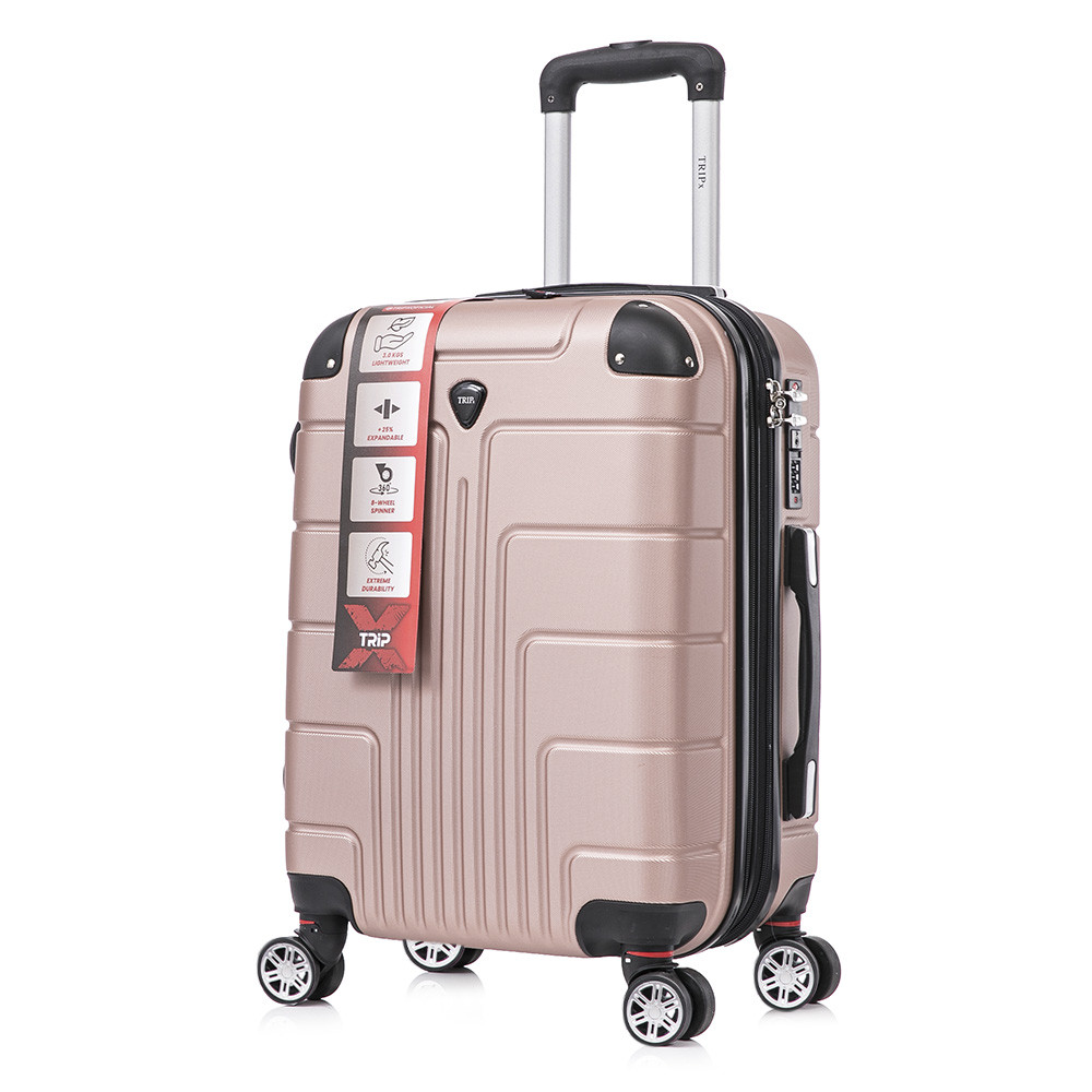 Mala De Viagem Média 23kg 4 Rodinhas de Giro em 360° TripX
