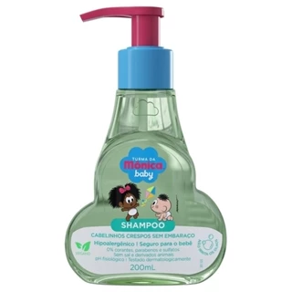 Shampoo Turma Da Mônica Baby Cabelinhos Crespos Sem Embaraco 200ml em Oferta na Shopee