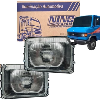 Par Farol Principal para Mercedes-Benz 709 710 712 1214 1414 1718 LE+LD Nino (NINF137 / NINF138) em Oferta na Shopee