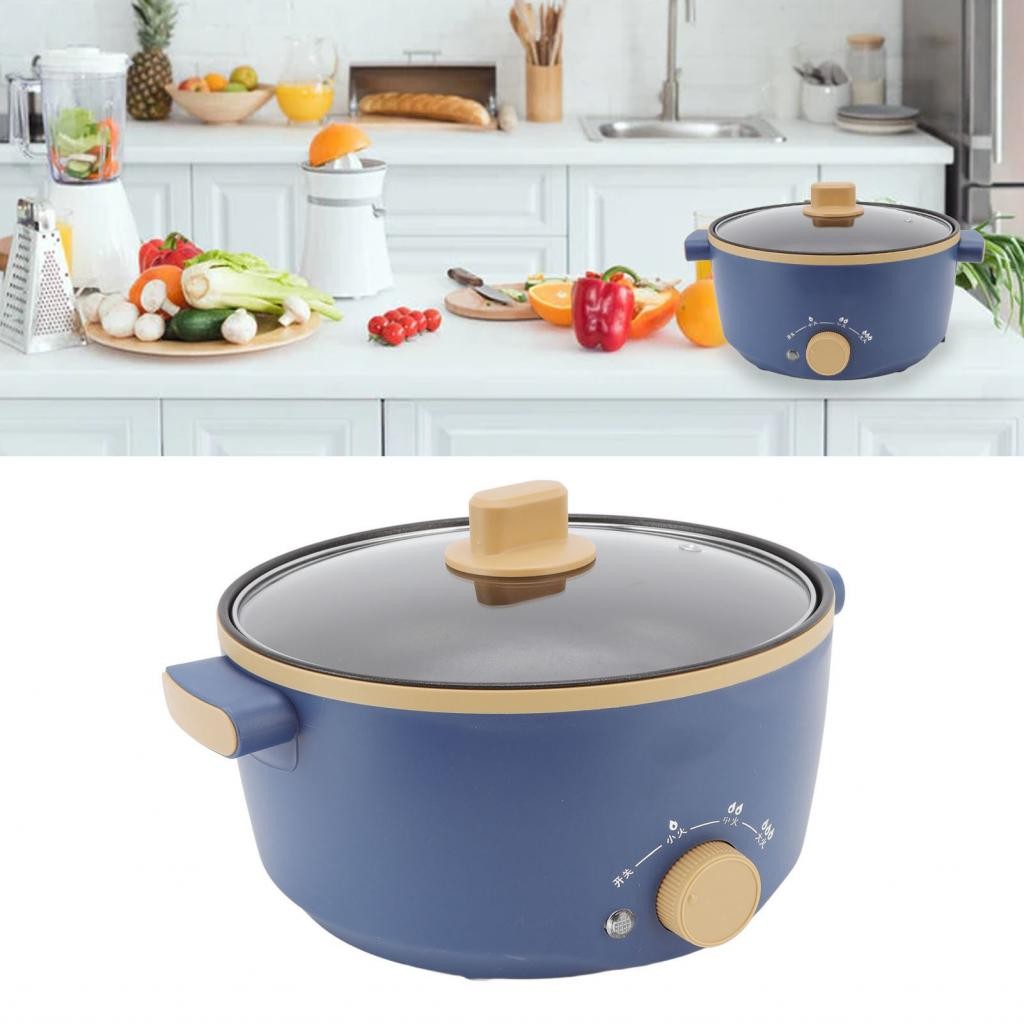 Electric Pot Cooker 800W for Dorm Student | Shopee Brasil