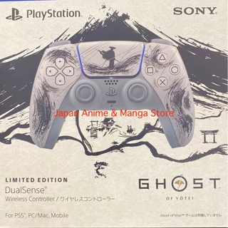 [Produto Genuíno] Controlador Sem Fio DualSense " Ghost of Yōtei " Black Limited Edition (CFI-ZCT1JZ8)