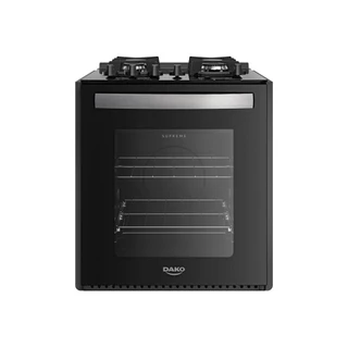 Fogão 4 Bocas de Embutir Dako Supreme Mesa de Vidro Bivolt