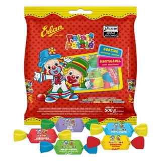 Bala Erlan Mastigável Sortida Patati e Patata 500g em Oferta na Shopee