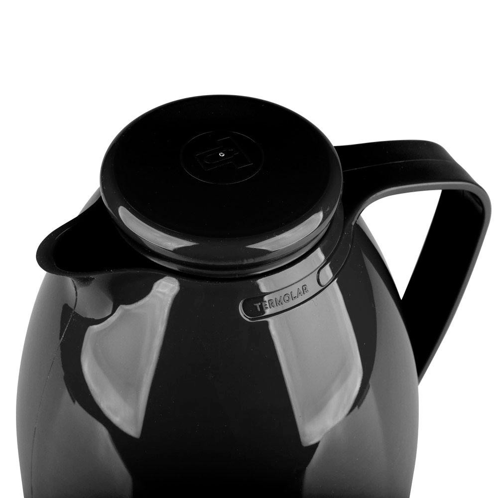 Bule Térmico 1L Luna Termolar Preto | Shopee Brasil