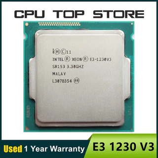 Processador Intel Xeon E3 1230 V3 CPU De Desktop Quad-Core LGA 1150 De 3.3 Ghz