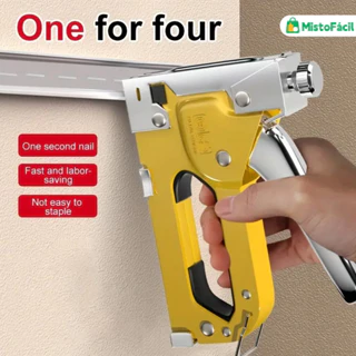 Grampeador Profissional para Estofaria com 600 Unidades de Grampos em Oferta na Shopee