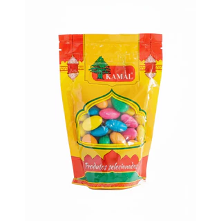 Amêndoa Confeitada Doce Colorida 500g - Kamal em Oferta na Shopee