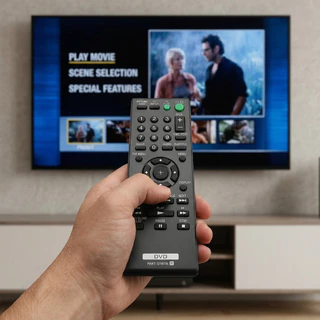 Controle Compatível com DVD Sony Rmt-d187a/rmt-d197a/rmt-d198a/LE-7409