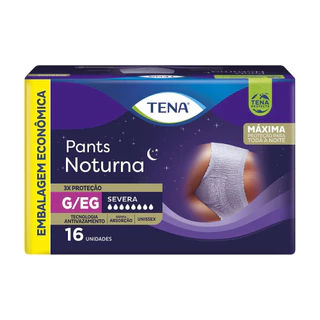 Roupa Intima Tena Pants Noturna Geg 16 Und - em Oferta na Shopee