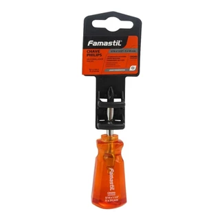 Chave Philips Toco Famastil Ponta Imantada Cromo Vanadio 3/16 x 1.1/2P em Oferta na Shopee