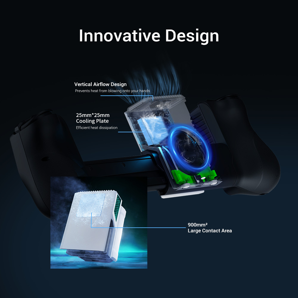 GameSir FX5 X5 Lite X5s Bluetooth Gamepads Termoelétrico Cooler