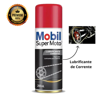 Lubrificador Correntes Chain Lube Super Moto 200ml Chain Lub - Mobil