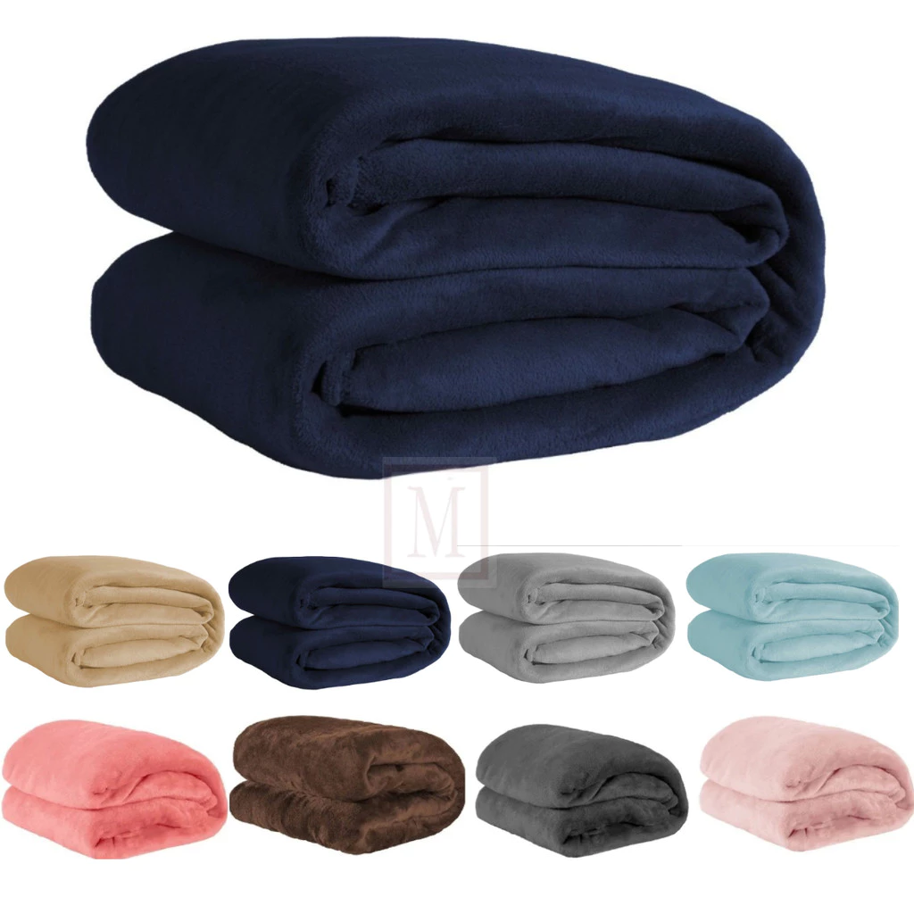 Cobertor Manta Lisa Casal Microfibra