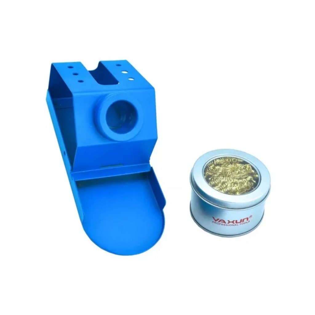 Kit Suporte Yaxun Ferro Solda Metal Esponja Metal Limpeza YXV1