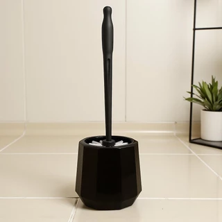 Escova Sanitária com Suporte – Limpeza Higiênica e Eficiente para Banheiro
