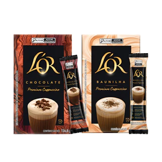 Kits Cappuccino Stick Lor - 16un em Oferta na Shopee