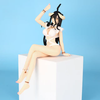 Figura Albedo de 16 cm < Overlord> Fantasia de empregada Sexy Anime modelo móvel boneca decoração de mesa - ** e