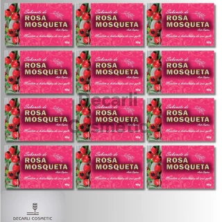 12 UN Sabonete Barra de Rosa Mosqueta 90g - Bionature
