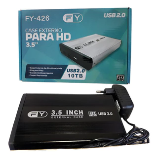 Case Hd Sata3.5 Gaveta Externa Usb 2.0 Capacidade FY-426