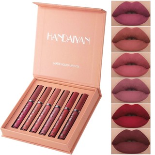 Batom , Úmido À Prova D'água De Longo Prazo Em 6 Cores em Oferta na Shopee
