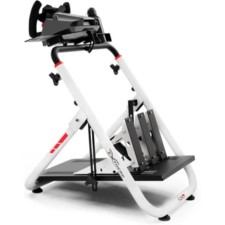 Suporte Para Simulador de Volante SXT V2 Branco Ajustável Com Regulagem de Altura Extreme Racing