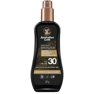 Protetor Solar FPS 30 Australian Gold Instant Bronzer 237g