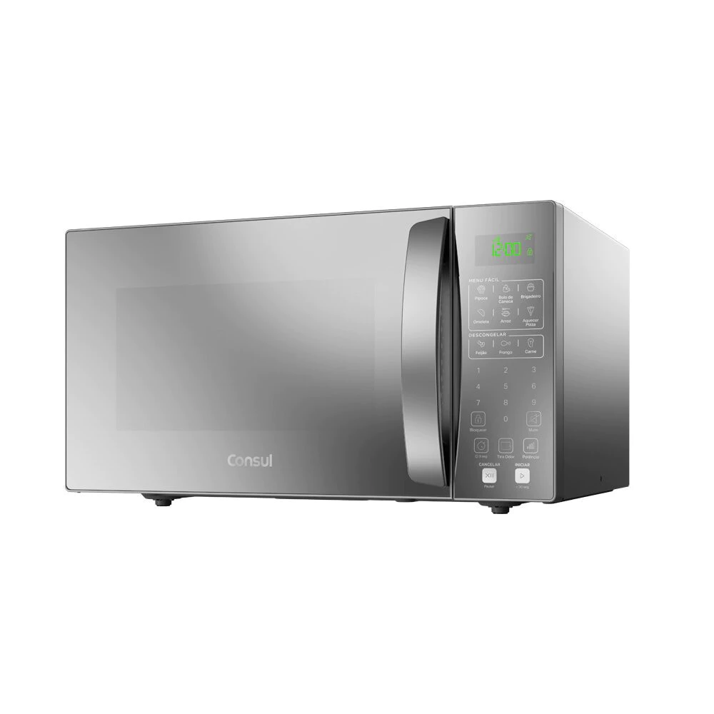 Micro ondas CMS46AR Consul 32 Litros de Bancada Menu Fácil e Espelhado