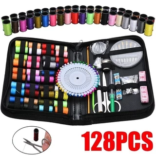 128pcs/304 pçs Kit De Costura Portátil Para Viagem Em Casa Ferramentas Profissional De Emergência