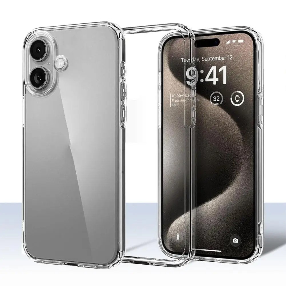 Capa Capinha Tpu Anti Impacto Transparente Para IPhone XR 11 12 13 14 15 16