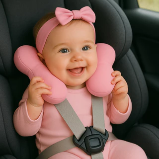 Almofada de Pescoço Bebê com Apoio de Cabeça para Cadeirinha bebe conforto