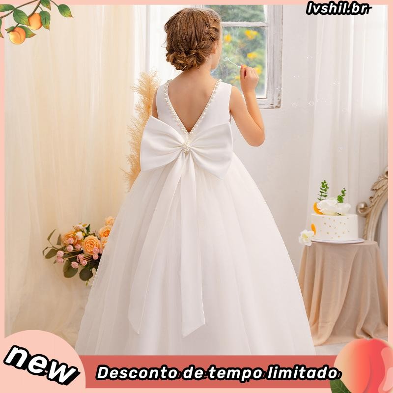 Vestidos De Casamento Para Meninas Elegante Da Princesa Vestido Longo ...