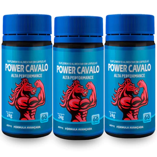 Suplemento Diário com 60 Cápsulas POWER CAVALO - 1 POTE