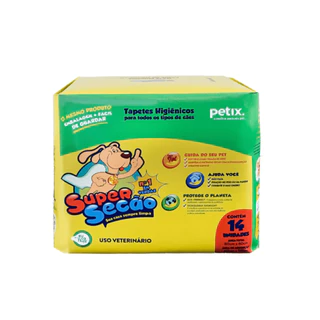 Tapete Higiênico Super Secão Petix 14 Unidades em Oferta na Shopee