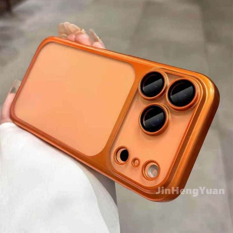 Ultra-Fino Fosco Excimer PC Caso De Telefone Para IPhone 17 Pro Max ...