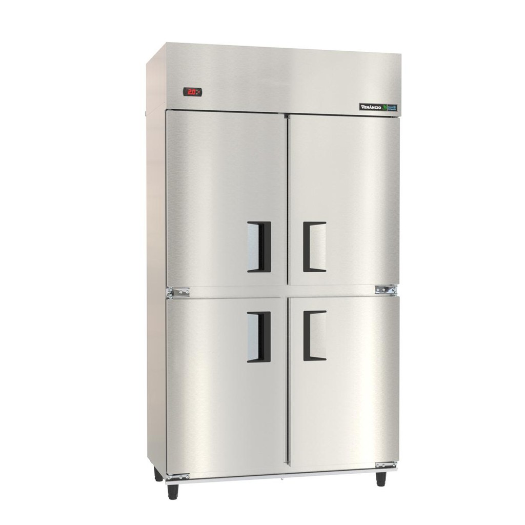 Refrigerador Vertical 4 Portas Inox Ext Comercial Eco Degelo