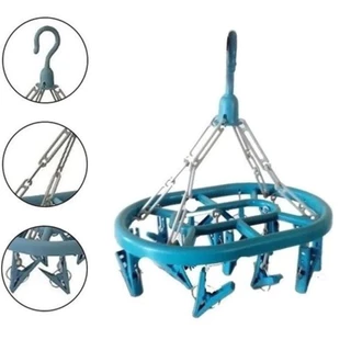 Varal Sanshin Oval Com 16 Prendedores Para Meias e Roupas intimas Multiuso Universal em Oferta na Shopee