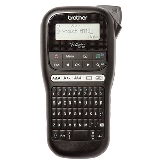 Rotulador Eletrônico Portátil Brother PTH110BK Preto em Oferta na Shopee