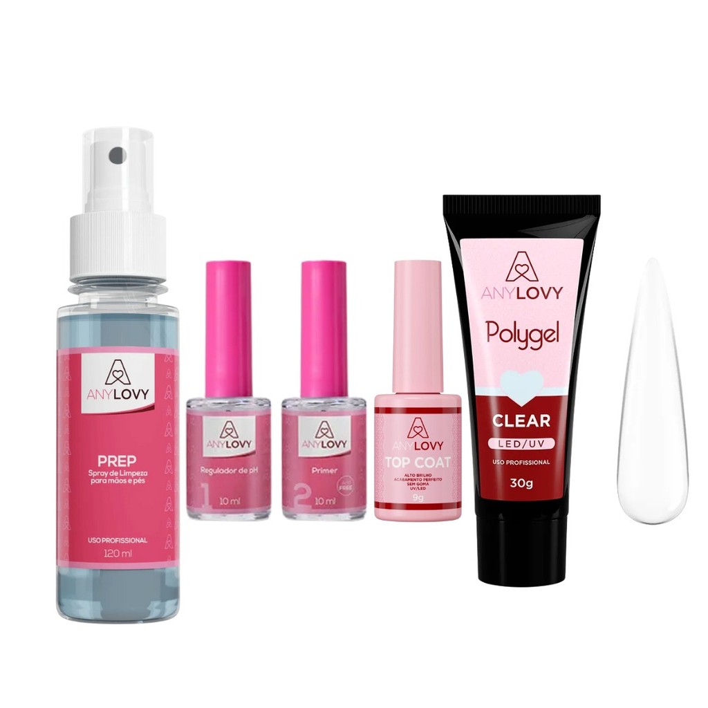 Kit Polygel - ANYLOVY | Shopee Brasil