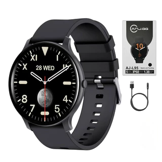 Smartwatch 1.38" Full Touch – IP68, Chamadas, Monitoramento Fitness e Música marisa em Oferta na Shopee