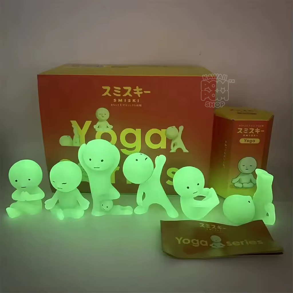 Blind Box Smiski Yoga Series | Shopee Brasil