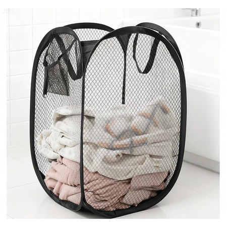 Cesto De Roupa Dobrável Para Roupas E Brinquedos Infantil Caixa Organizadora Cozinha Quarto Casa