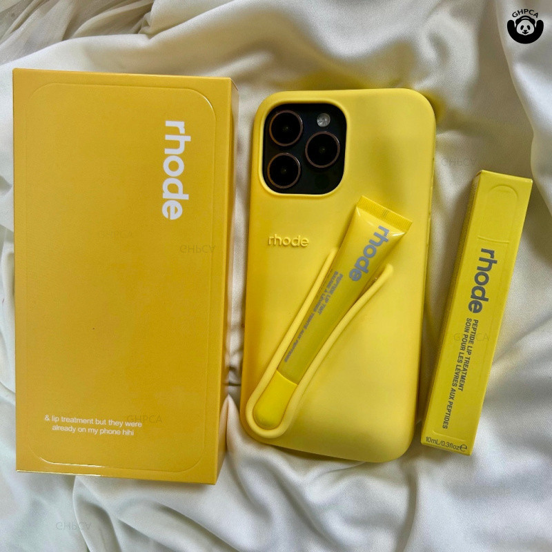 rhode summer lip case iPhone 16 Pro イエロー rhode summer lip case iPhone 16 Pro イエロー summer lip case