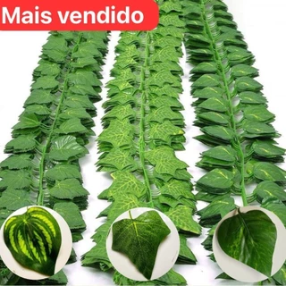 6 Metros Hera Artificial Cordão Folhagem Trepadeira Jardim Vertical ANJIN.B
