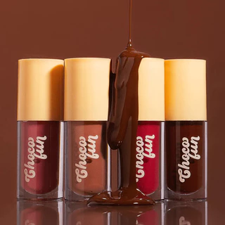 Choco Fun Completo – Duo Lips, Tint Cream , Contorno , Blush & Lápis Labial Fenzza em Oferta na Shopee